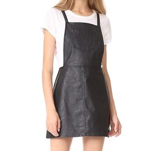 Jack by BB Dakota Robison Faux Leather Dress